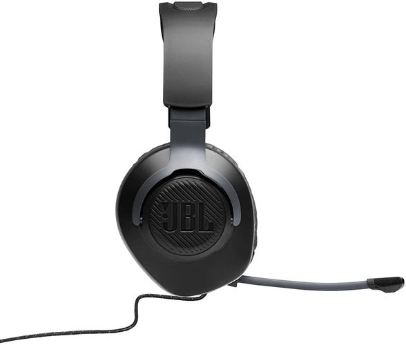 Wired Over-ear Gaming Headset with Detachable Mic QUANTUM 100, Black JBLQUANTUM100BLK 6925281969621