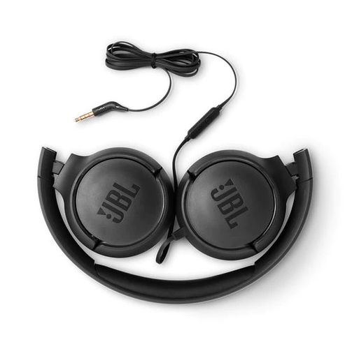 Ausinės JBL TUNE 500, juodos JBLT500BLK 6925281939921