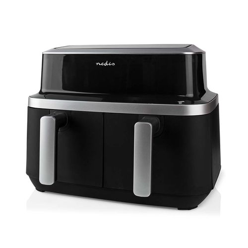 Double Hot Air Fryer | 2x4.2 l | Timer: 60 min | Number of preset programs: 10 | Digital | Black KAAF320BK