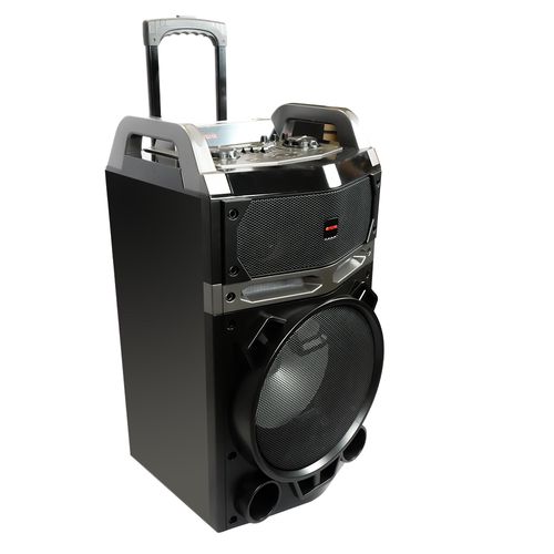 Nešiojama garso sistema 600W (80W RMS) su karaoke, šviesos efektais KBTUS-700 8435256896534