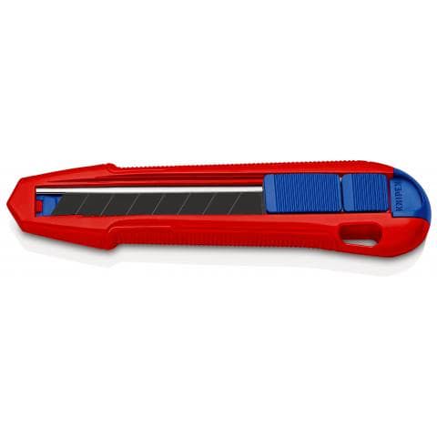 Peilis universalus su stabilizatoriumi ir 18mm geležtėmis 90 10 165 BK, KNIPEX KNIP/9010165BK