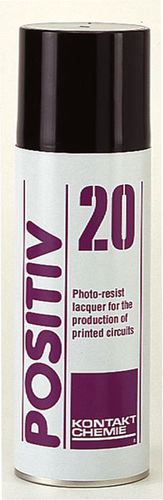 Fotorezistas pozityvus (fotolakas) purškiamas 200ml Kontakt Chemie KOC-POSITIV20/200 5412386060625