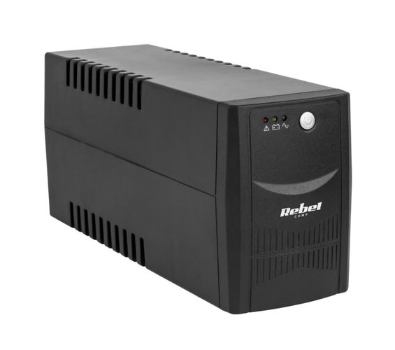 Источник бесперебойного питания Micropower 600 600VA 360W, линейно-интерактивный, Rebel KOM0551 5901436794875