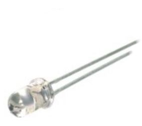 Šviesos diodas Ø5mm raudonas/žalias matinis dvipoliaris 60° L-57EGW