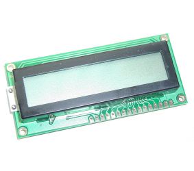 LCD 16 x 2 BOTTOM VIEW REFLECTIVE LCD1602LC 5410329285623