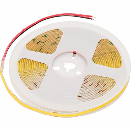 LED juosta, 12Vdc, 11W/m, COB 480LED/m, 1100lm, šiltai balta 2700K, IP20, 180° COB-WWW480-11-12