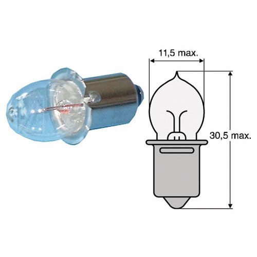 Lemputė P13.5 2.4V 0.7A kriptoninė LEM/KR2.4V0.7A 8595025314994