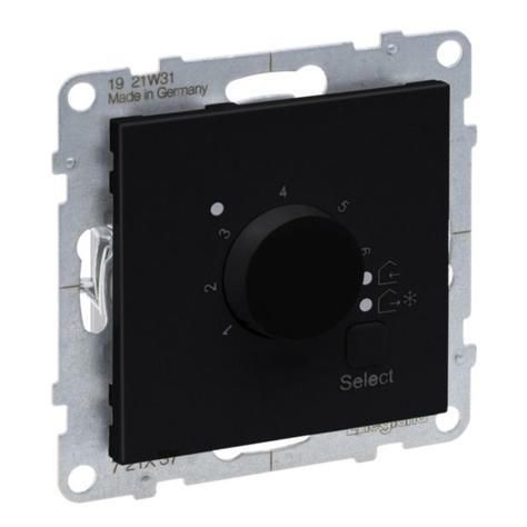 Floor thermostat Suno Legrand (black color) L721437