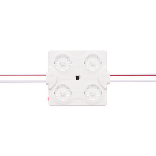 Светодиодный модуль 24V 2W, 244lm, холодный белый 6500K, 170°, IP67, LEMLUX LM-4200-CW-24V