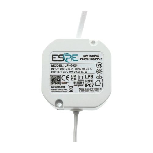 LED power supply LP-6024 2,5A 60W 24V junction box LP-6024