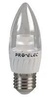LED LAMP, CANDLE, 3000K, 320LM, 30W PEL00350