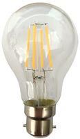 LAMP LED GLS FILAMENT 6W 2700K B22 PEL00910