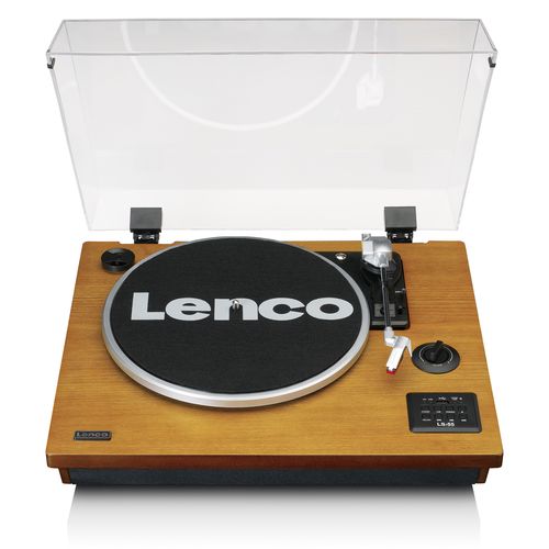 Record Player with Bluetooth®, USB MP3 encoder, speakers Wood LS-55WA 8711902066231