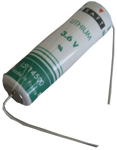 Lithium Battery R6 (AA) LS14500CNA 3.6V 2600mAh Solder Axial Saft LS14500CNA