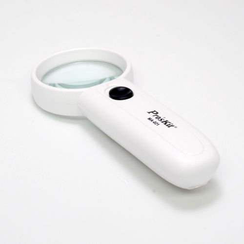 Magnifying glass 3.5X with LED lighting, Pro'sKit MA-021 4711552152708