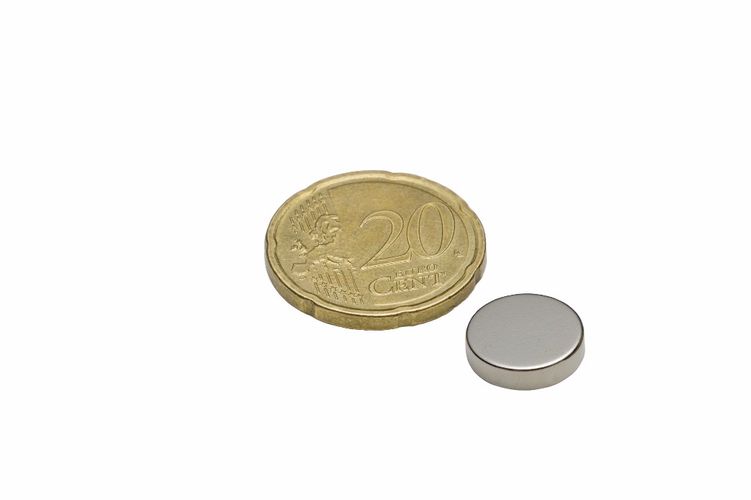 Magnetas Ø12x3mm NdFeB N45 MAG/12x3/NEO