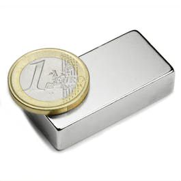 Magnetas 40x20x10mm NdFeB N42 MAG/40x20x10/NEO