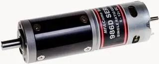 GEARED MOTOR, 52MM, 12MM, 6-12VDC, 4:1 986D41