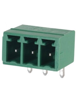 Kištukas lituojamas į plokštę 3k. 3.81mm kampinis Phoenix Contact MC1.5/3-G-3.81 4017918045593