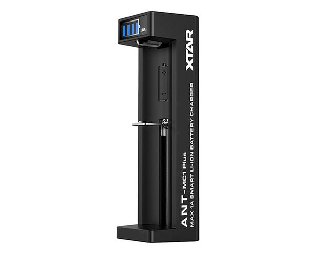 Зарядное устройство Li-ion аккумуляторы 3.7V 10440-26650 c LED, от USB XTAR-MC1PLUS 6952918320395
