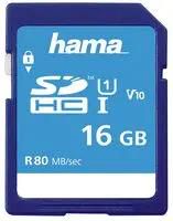 16GB C10 UHS-I SDHC, 80MB/S 00124134