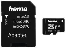 32GB C10 UHS-I MICROSDHC, 80MB/S 00124151