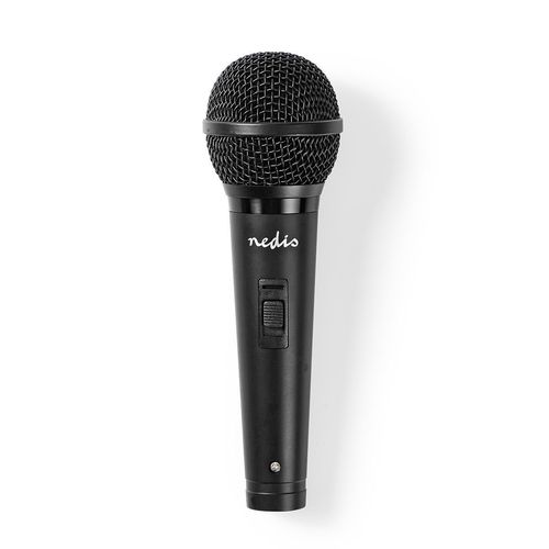 Wired Microphone | Cardioid | Detachable Cable | 5.00 m | 80 Hz - 13 kHz | 600 Ohm | -72 dB | On/Off switch | Travel case included | ABS / Aluminium | Black MPWD25BK 5412810283866