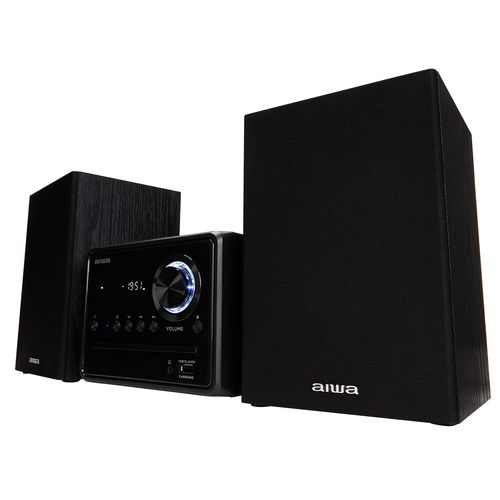 Hi-Fi Micro Music System 20W RMS with Bluetooth/CD/USB Player & FM Radio, Black MSBTU-300 8435256896558