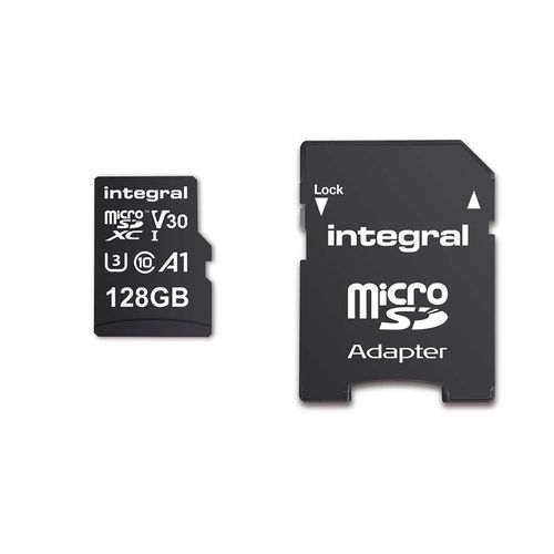 128 GB High Speed microSDHC/XC V30 UHS-I U3 Memory Card MSDX128G100V30 5055288444577