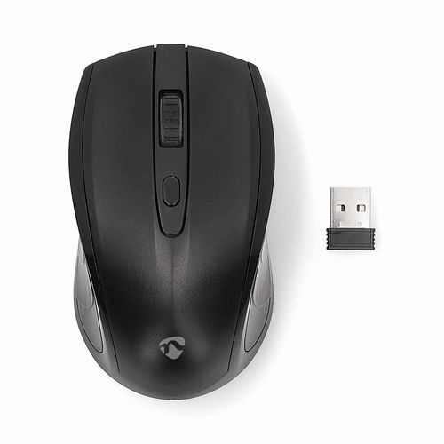 Mouse | Wireless | 800 / 1200 / 1600 dpi | Adjustable DPI | Number of buttons: 4 | Both Handed MSWS106BK 5412810454914