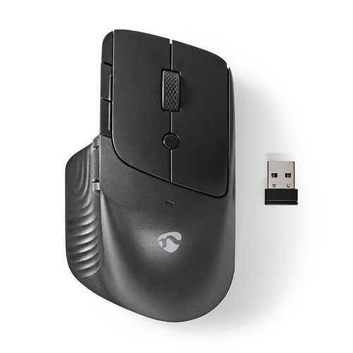 Mouse | Wireless | 800 / 1200 / 1600 dpi | Adjustable DPI | Number of buttons: 6 | Right-Handed MSWS510BK