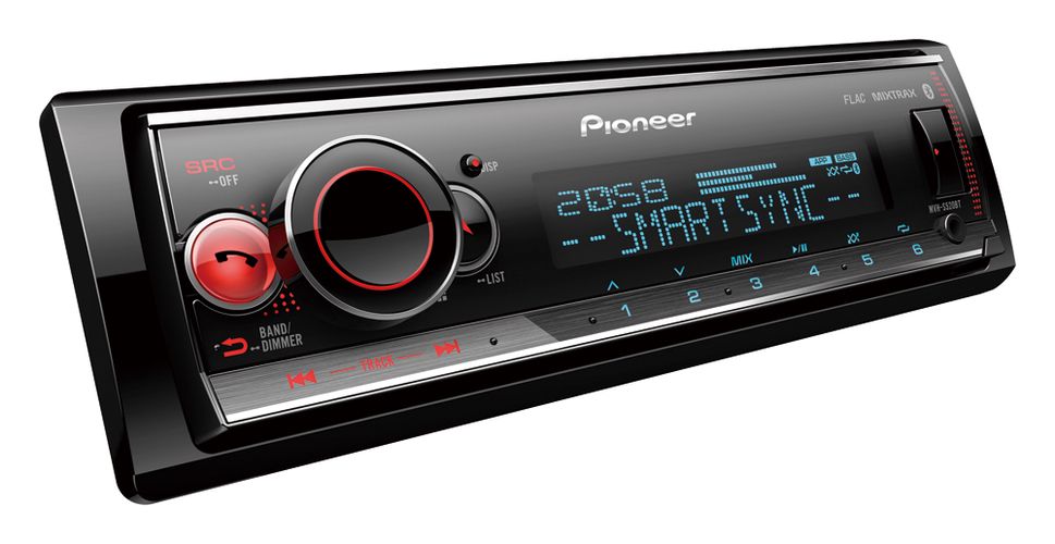 Automobilinis grotuvas su Bluetooth MVH-S520BT Pioneer MVH-S520BT