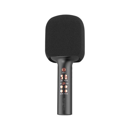 Belaidis Bluetooth karaoke mikrofonas su garsiakalbiu, juodas MXBM-600B 5900495094087
