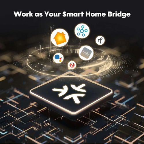 Išmanių namų MATTER komunikacijos stotelė, ZigBee BRIDGE, TUYA / Smart Life MZHUB-MS 6974246478388