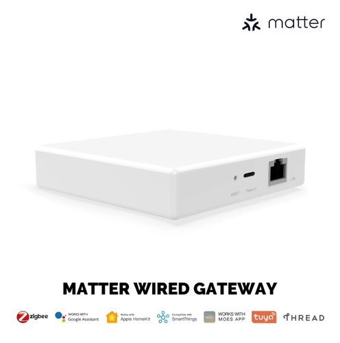 Išmanių namų MATTER komunikacijos stotelė, ZigBee BRIDGE, TUYA / Smart Life MZHUB-MS 6974246478388