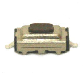 Mygtukas OFF-(ON) nefiks, 2k. 0.05A/12VDC 6x3.5x2.5mm, lituojamas į plokštę M/T1600-EV