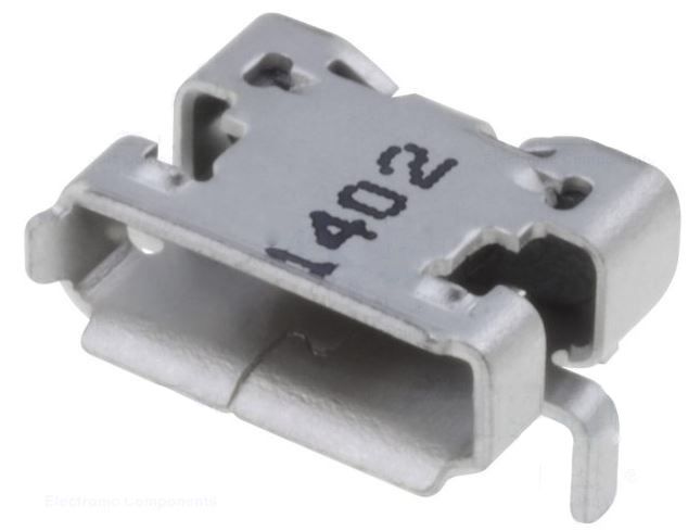 Разъем, Micro USB AB SMD RoHS Micro-USB/CX-AB/2