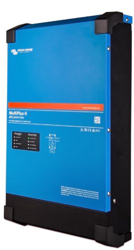 Įtampos keitiklis - įkroviklis MultiPlus-II 48Vdc/230Vac 5000VA, UPS funkcija, su sinusine išėjimo įtampa, VE.Bus, Victron Energy PMP482505010 8719076047599
