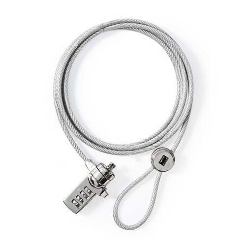 Notebook Lock | Lock type: Digit | 1.80 m | Zinc Alloy NBLKD100ME 5412810287017