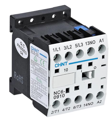 MINIKONTAKTORIUS NC6-9A 230VAC 3P NC, CHINT NC60901230V50HZ 6940092475468