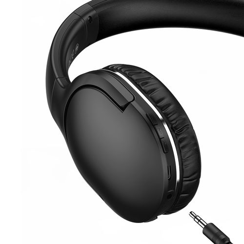 Wireless Bluetooth 5.3 Over-Ear Headphones Encok D02 Pro with Microphone, Black NGTD010301 6932172611705