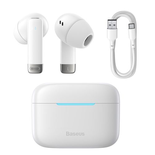 Belaidės Bluetooth ausinės Bowie E9, baltos NGTW120002 6932172605827