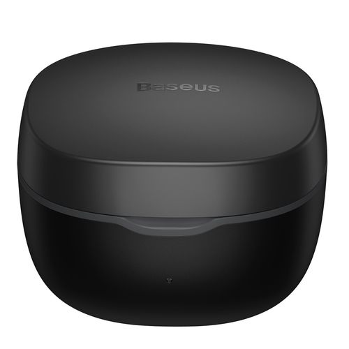 Belaidės Bluetooth 5.3 ausinės WM01 su įkrovimo dėklu, juodos NGTW240001 6932172611934