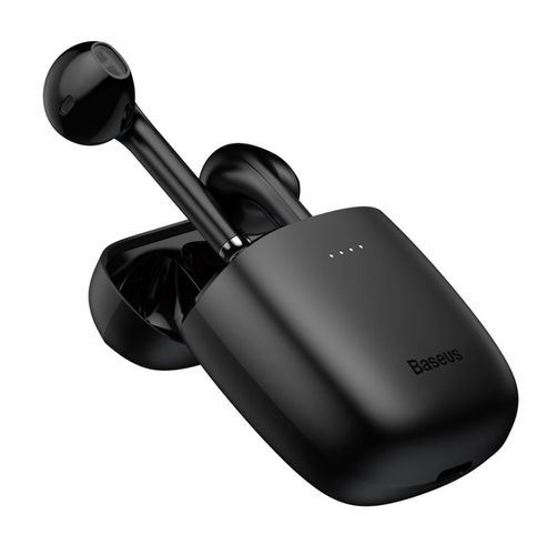 Belaidės Bluetooth ausinės True Wireless W04 Pro su įkrovimo dėklu, juodos NGW04P-01 6953156215344