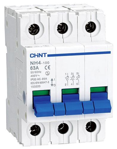 Выключатель-разъединитель 3P, 63A, CHINT NH41003N63A 6925808314415