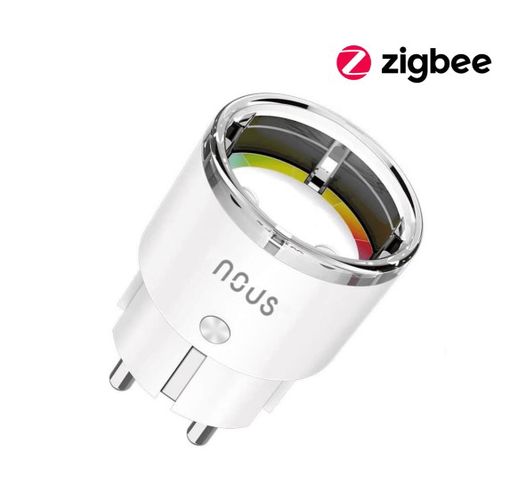 Умная ZigBee розетка NOUS A1, 15A со счетчиком энергии, TUYA / Smart Life NOUS-A1Z 5907772033517