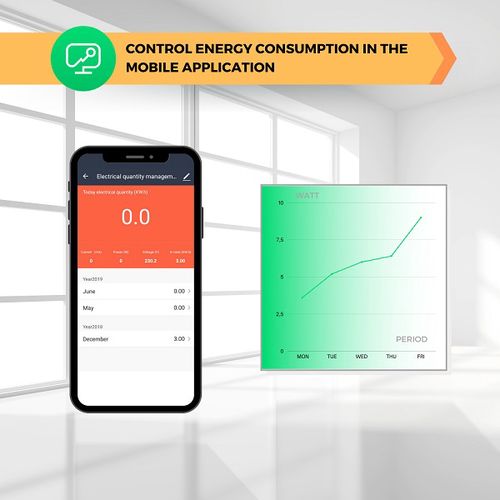 Išmanioji Wi-Fi rozetė A1, 3450W 16A, su energijos matavimu, TUYA / Smart Life, NOUS NOUS-A1 5907772033210