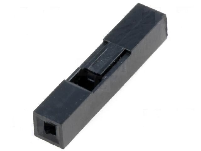 Plug;pin strips;female;PIN:1;w/o terminals;2.54mm;on cable NSR/01-F