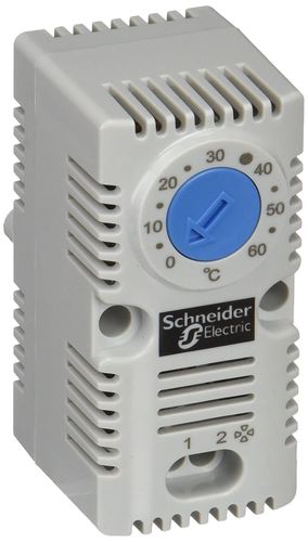 Termostatas vėdinimo  valdymui 0-60°C, NO 10A 250VAC DIN NSYCCOTHO