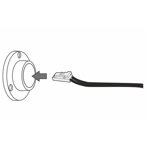LED profilio RELING tvirtinimo elementų komplektas OP2-UCH-REL-SZ-01W 5900652143207